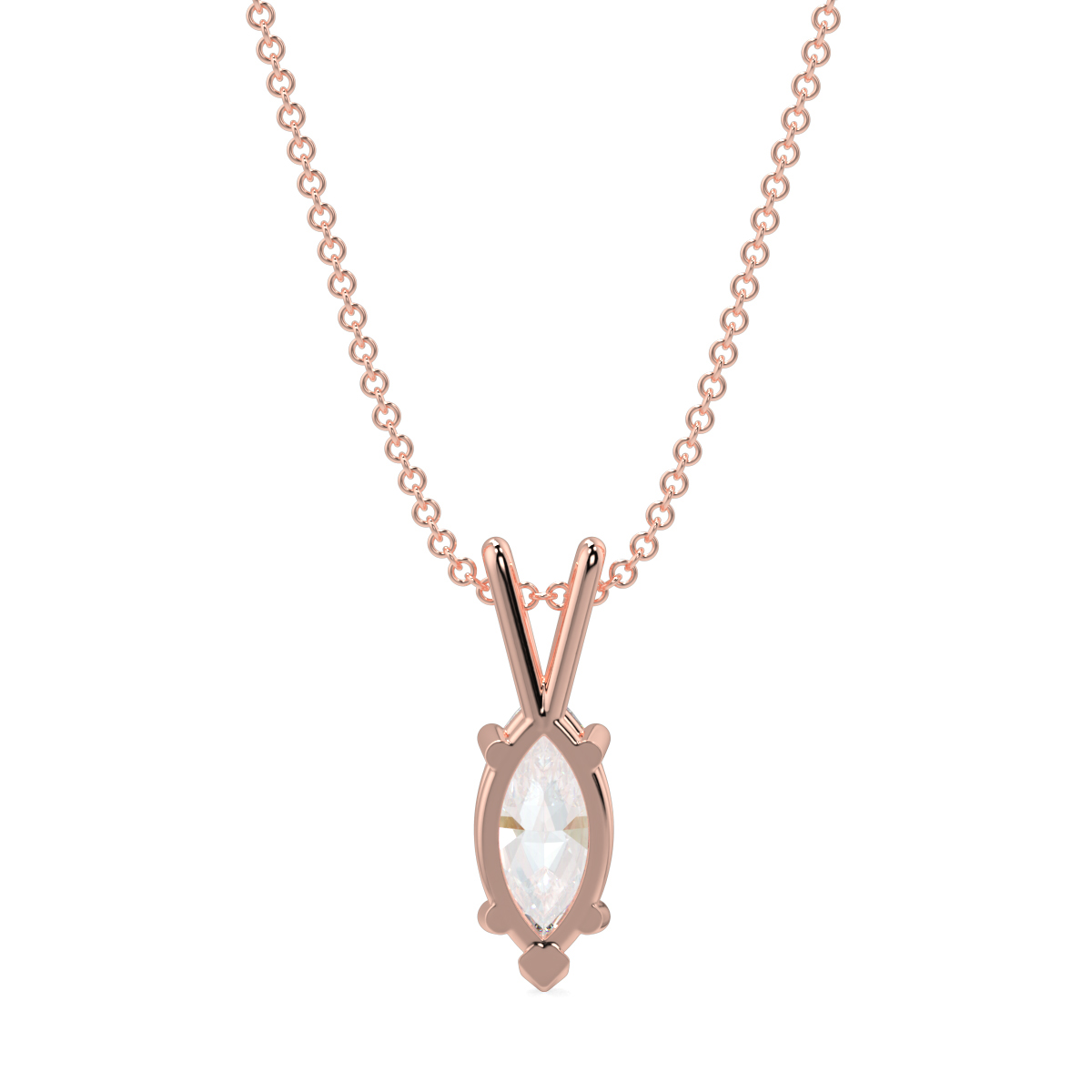 Solitaire Diamond Pendant