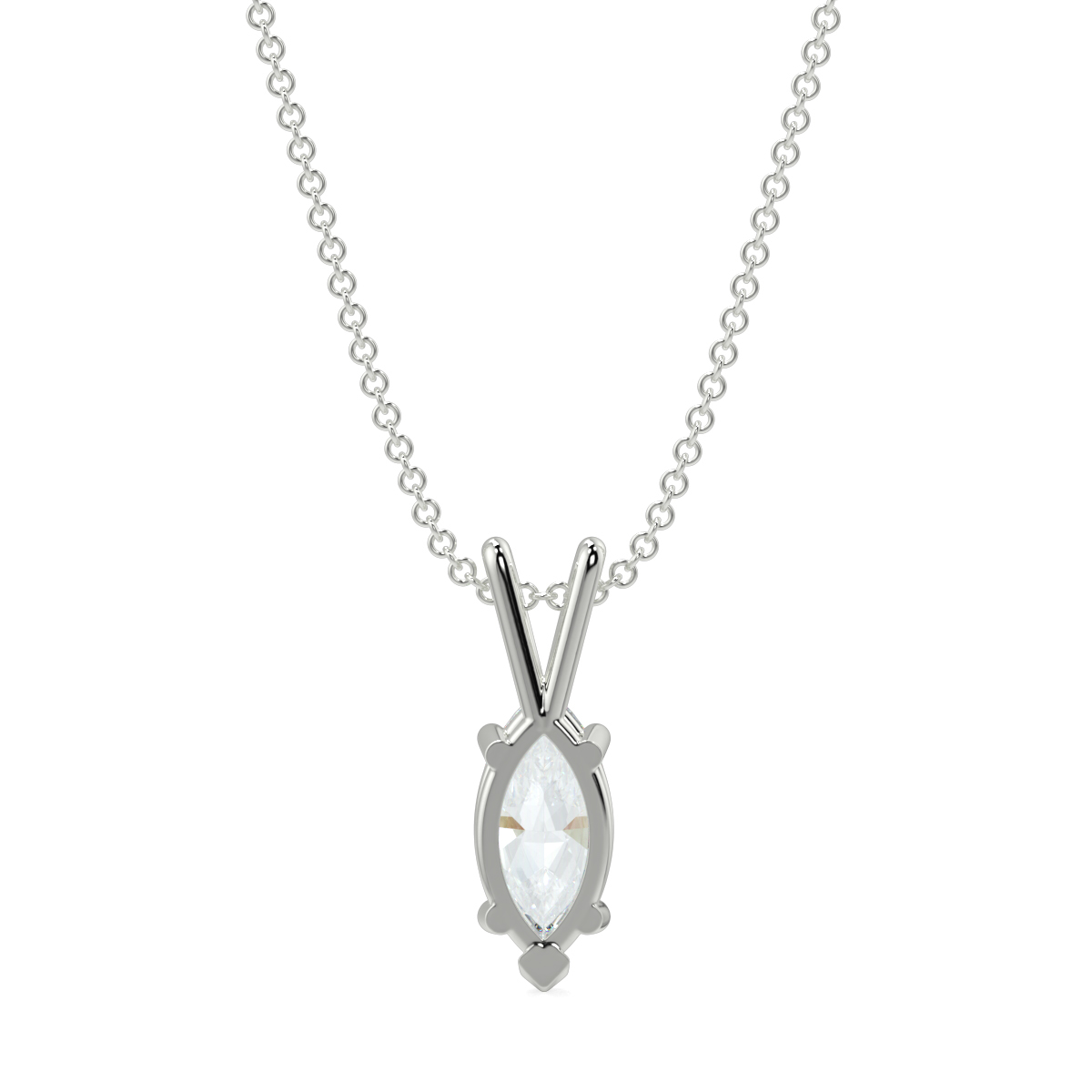 Solitaire Diamond Pendant