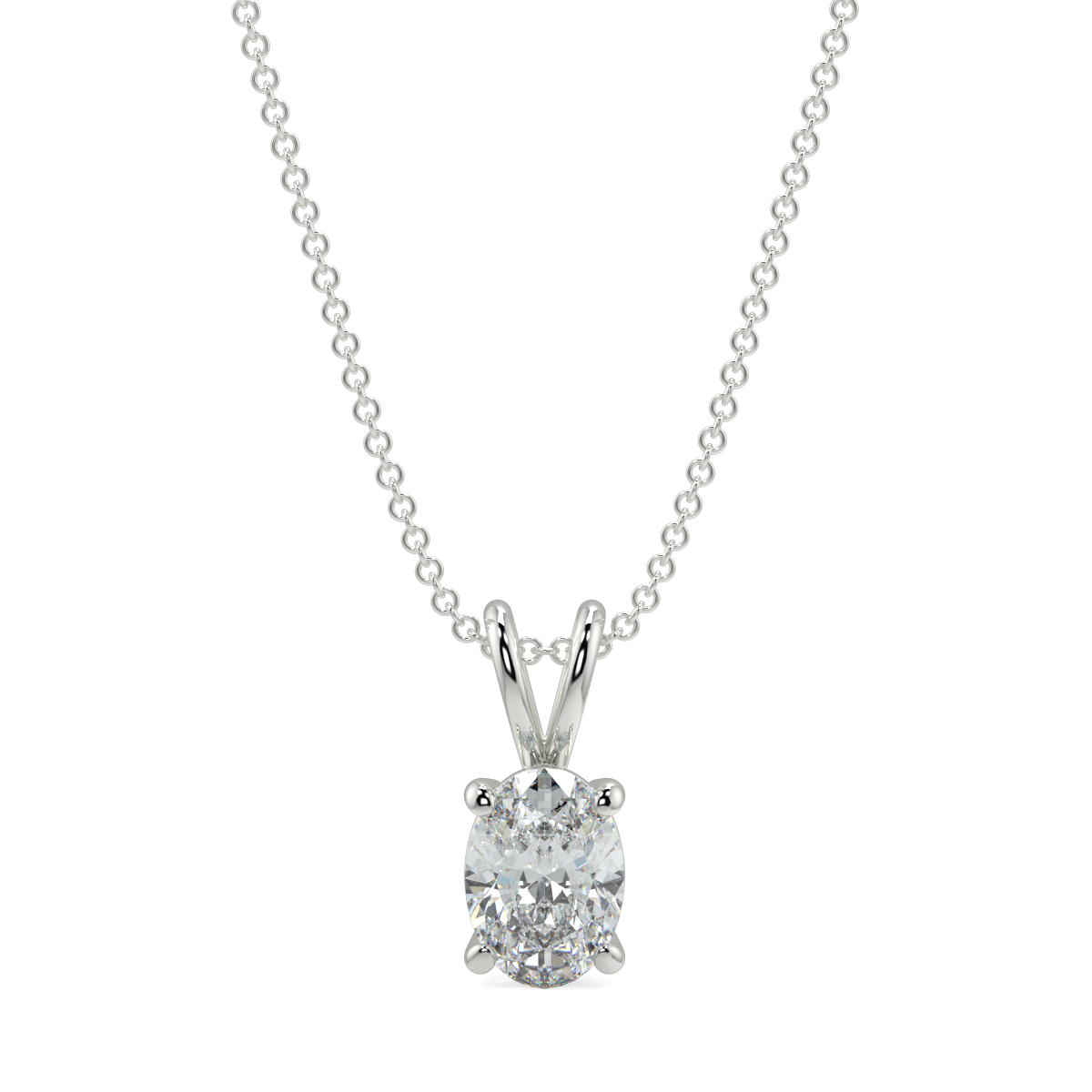 Solitaire Diamond Pendant