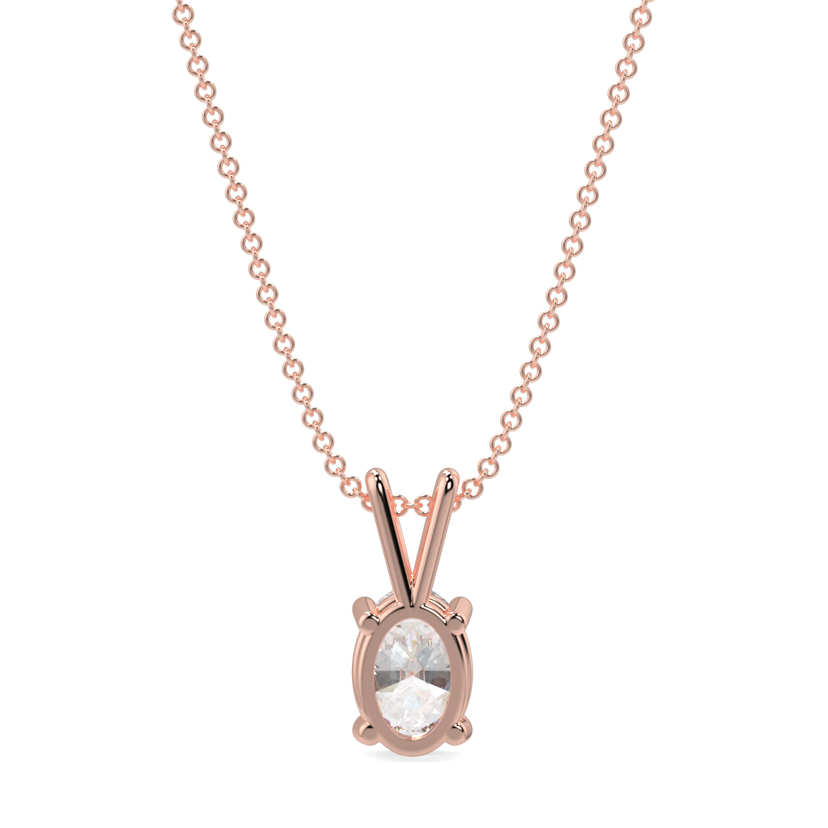 Solitaire Diamond Pendant