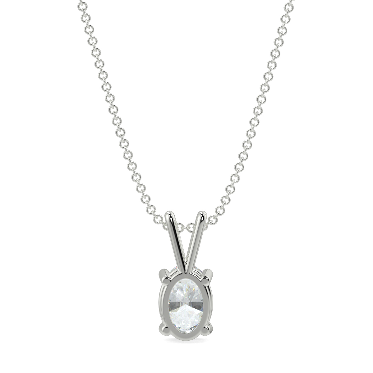 Solitaire Diamond Pendant