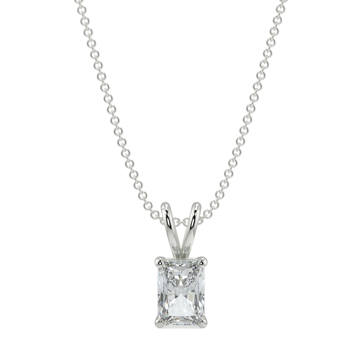 Solitaire Diamond Pendant