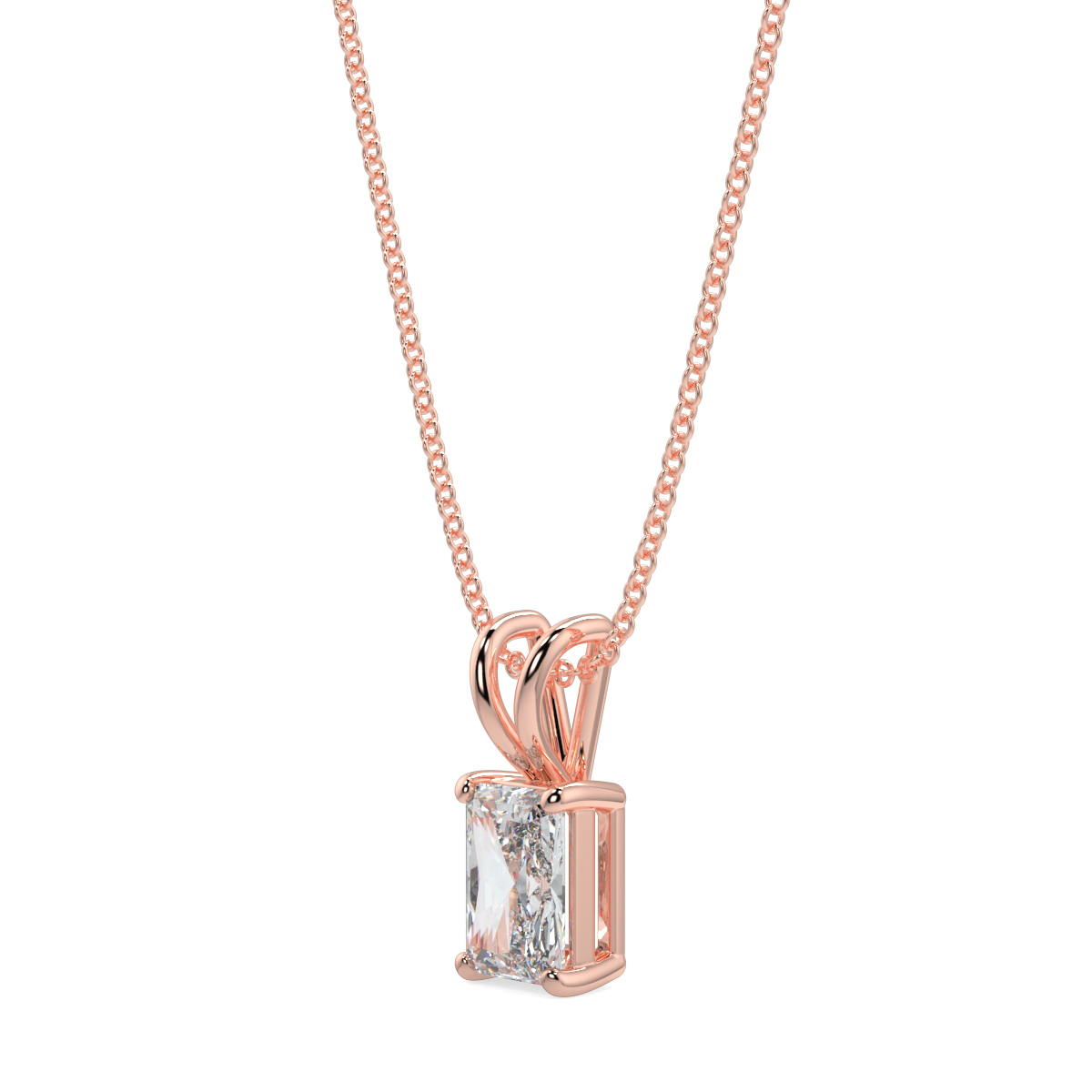 Solitaire Diamond Pendant