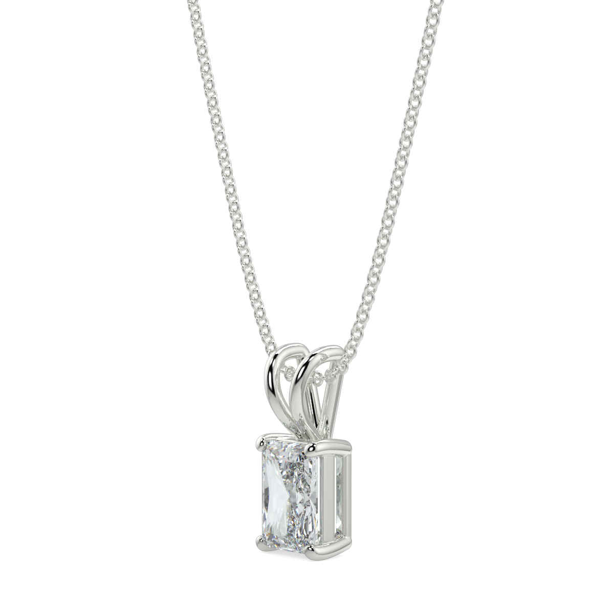 Solitaire Diamond Pendant