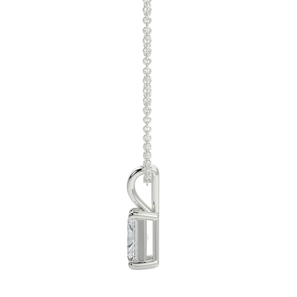 Solitaire Diamond Pendant