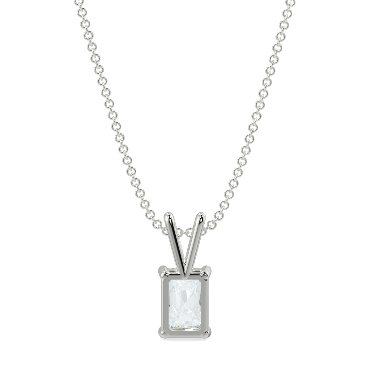 Solitaire Diamond Pendant