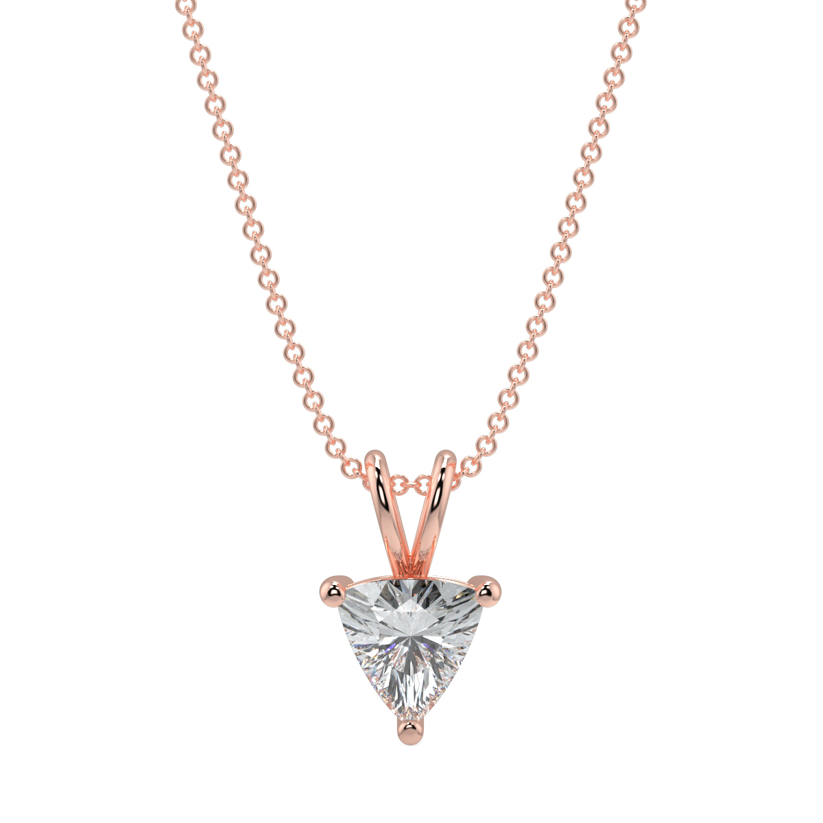 Solitaire Diamond Pendant