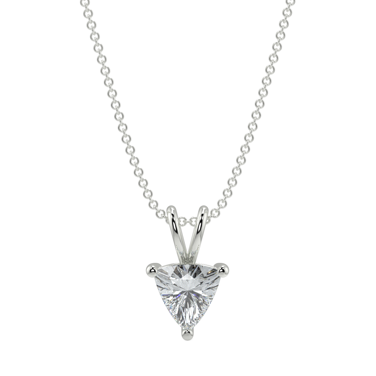Solitaire Diamond Pendant