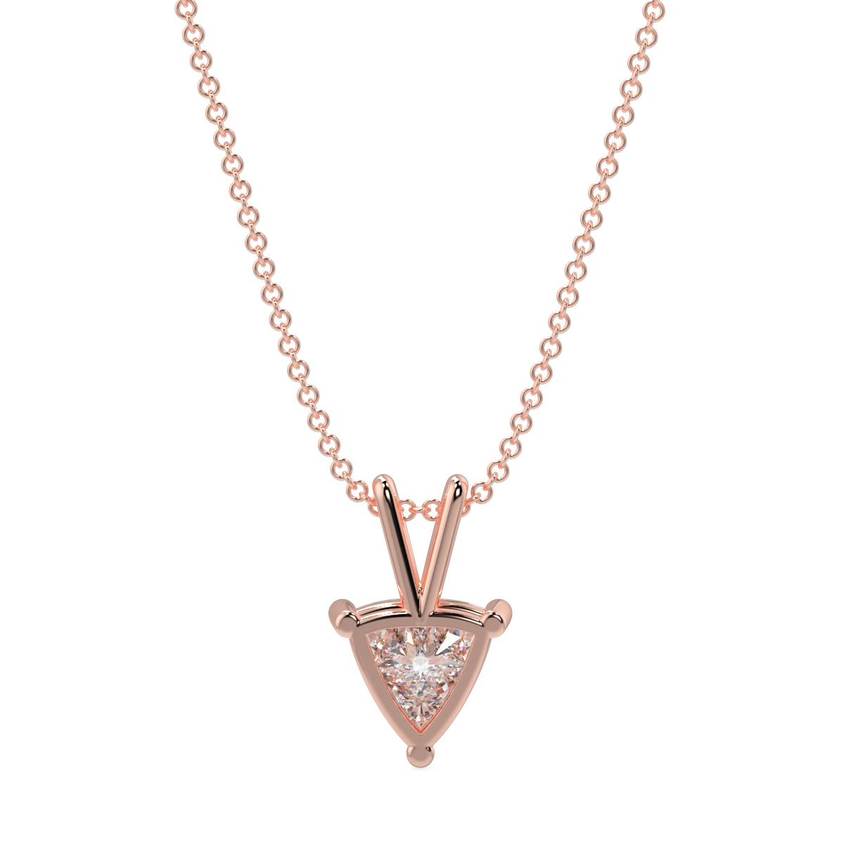 Solitaire Diamond Pendant