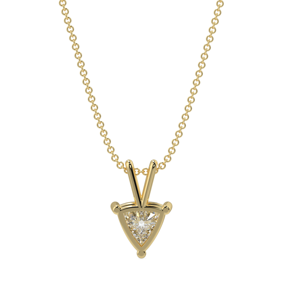 Solitaire Diamond Pendant