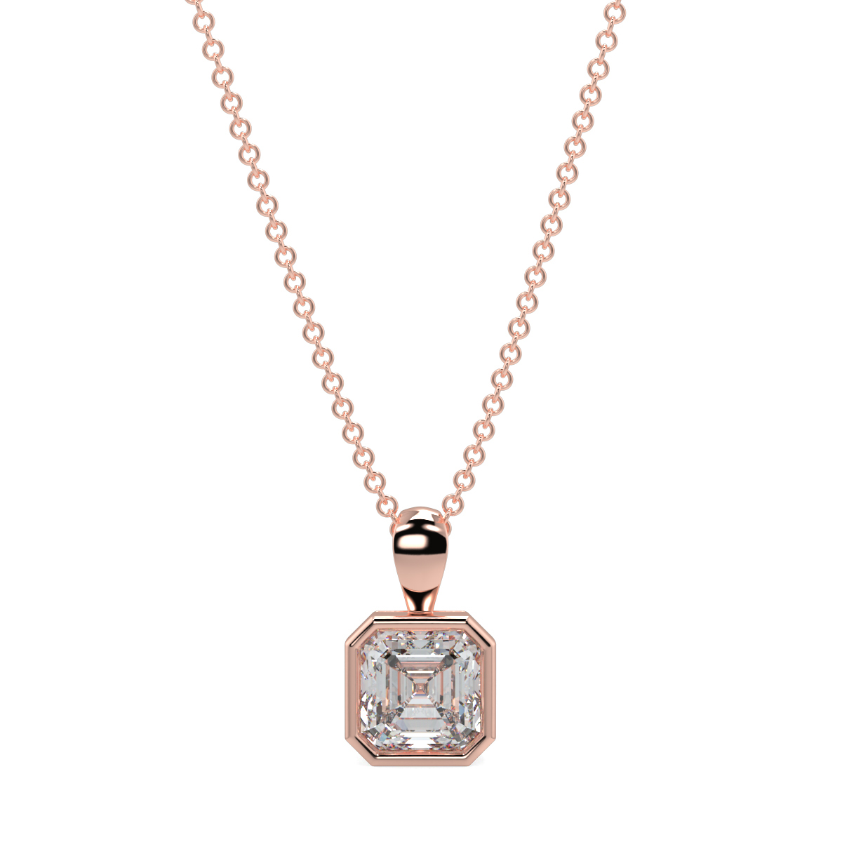 Solitaire Diamond Pendant