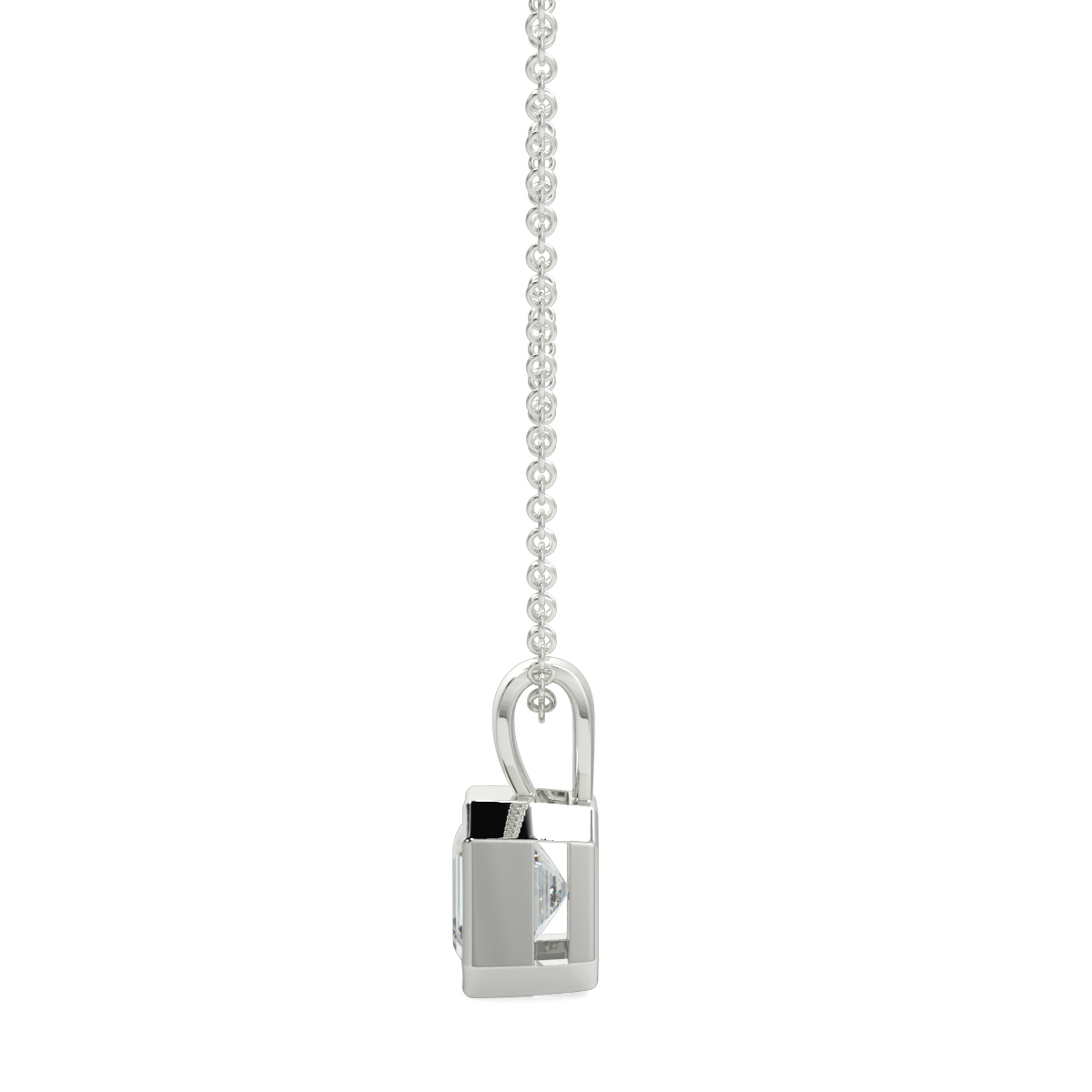 Solitaire Diamond Pendant