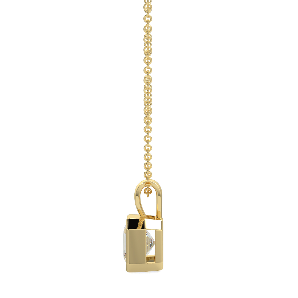 Solitaire Diamond Pendant