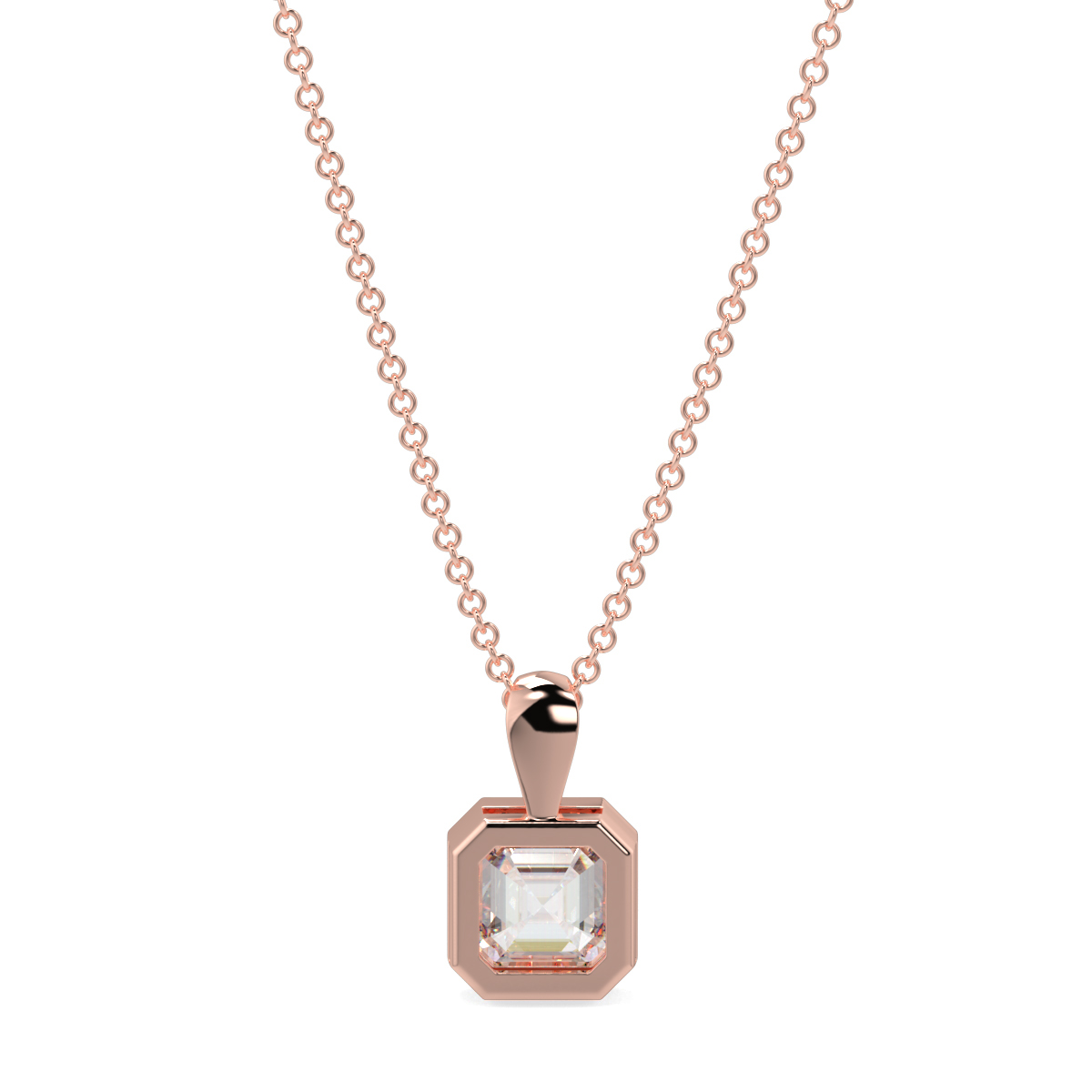 Solitaire Diamond Pendant