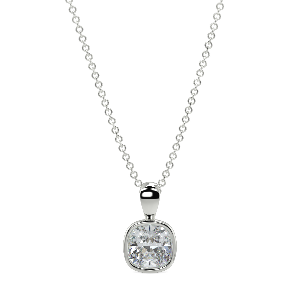 Solitaire Diamond Pendant