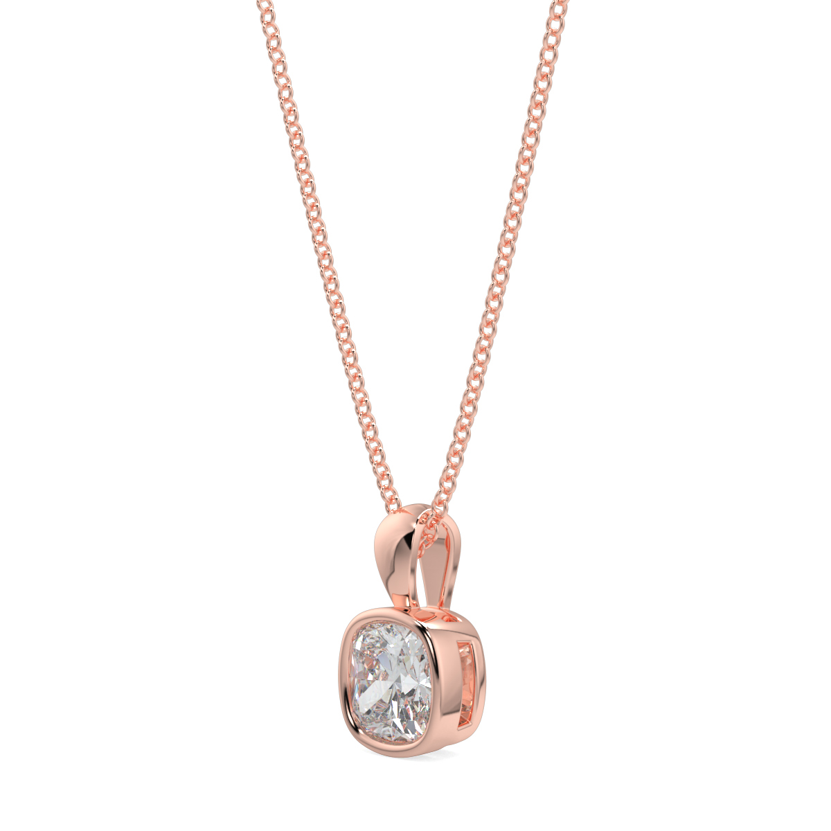 Solitaire Diamond Pendant