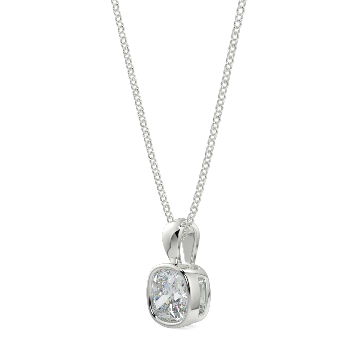 Solitaire Diamond Pendant