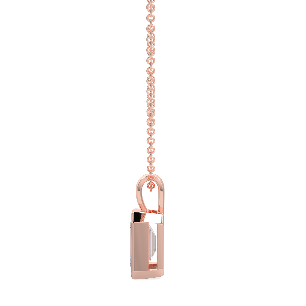 Solitaire Diamond Pendant