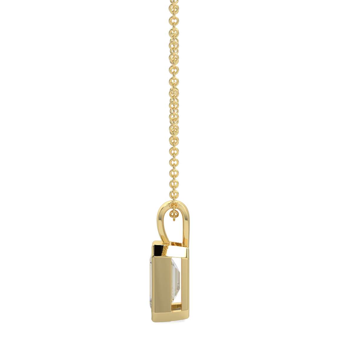 Solitaire Diamond Pendant