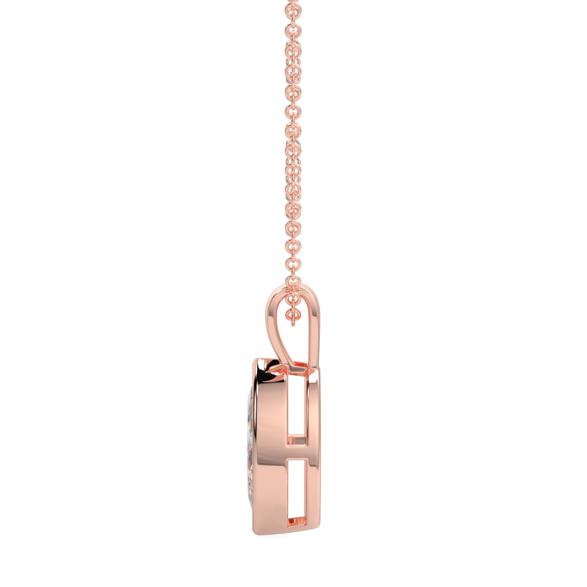Solitaire Diamond Pendant