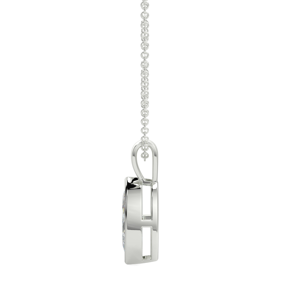 Solitaire Diamond Pendant