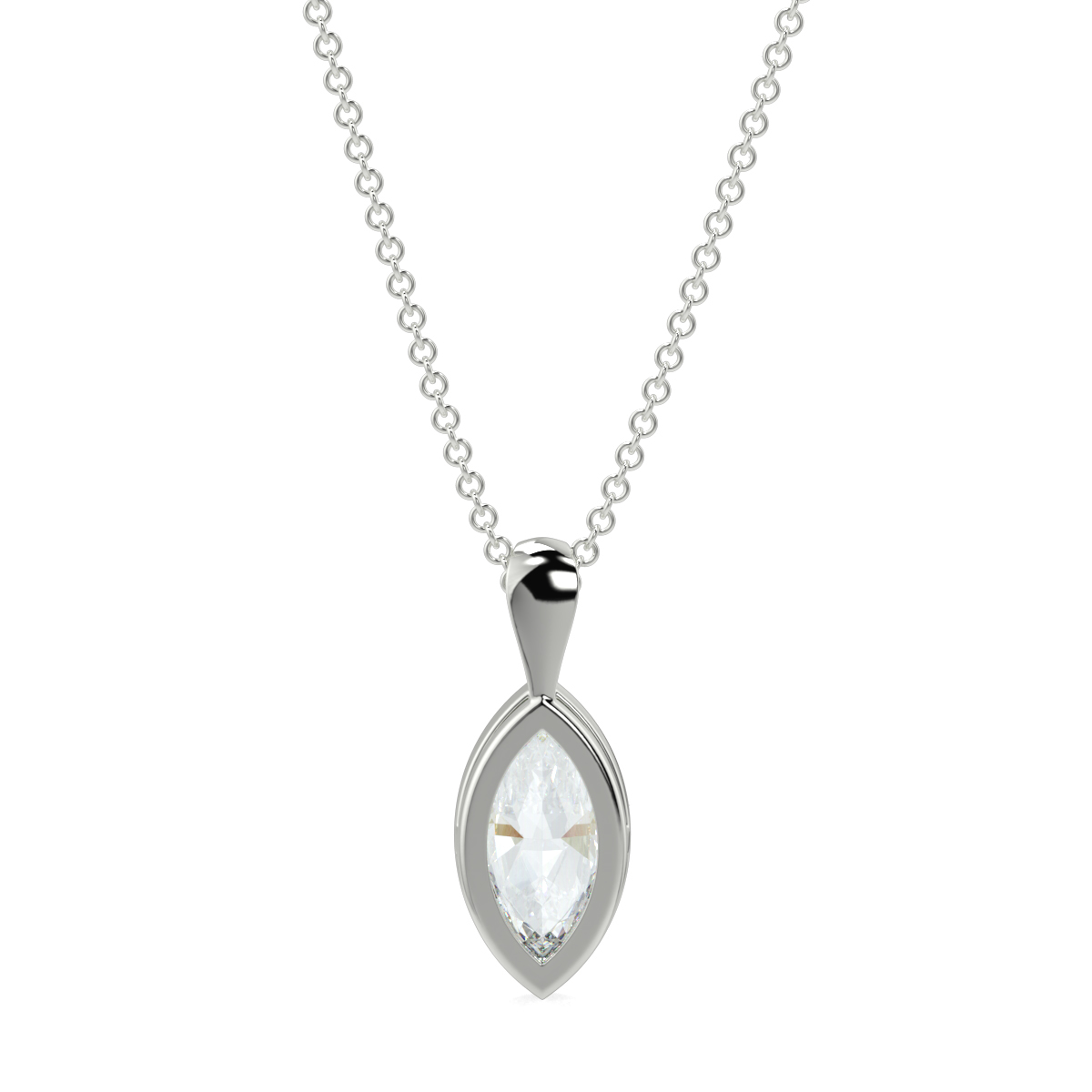 Solitaire Diamond Pendant