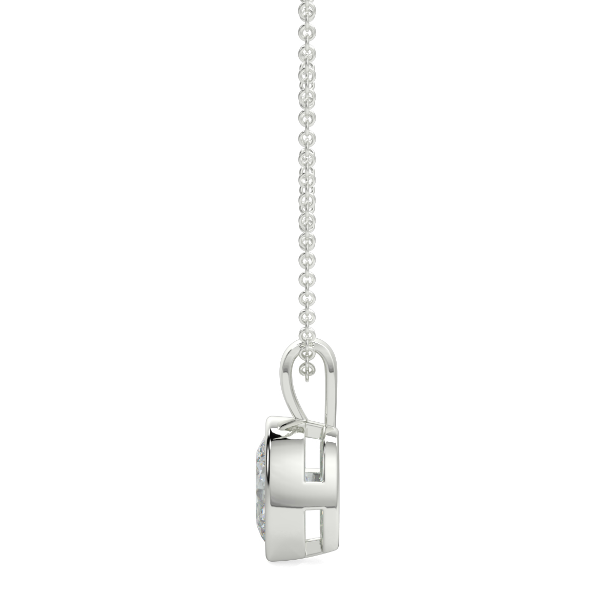 Solitaire Diamond Pendant