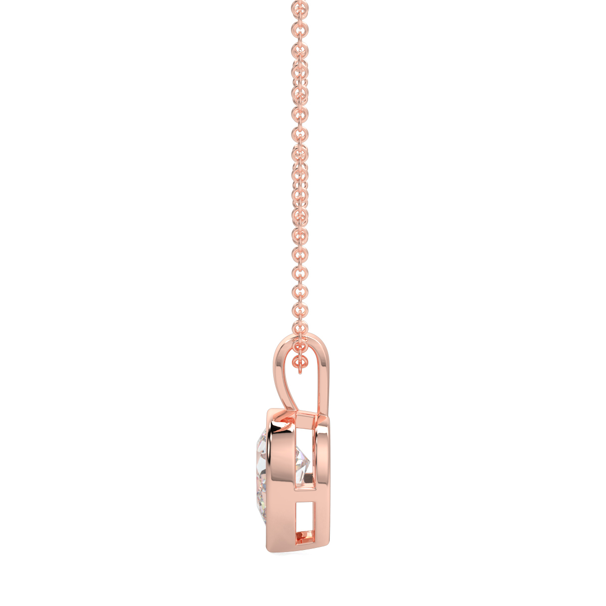 Solitaire Diamond Pendant