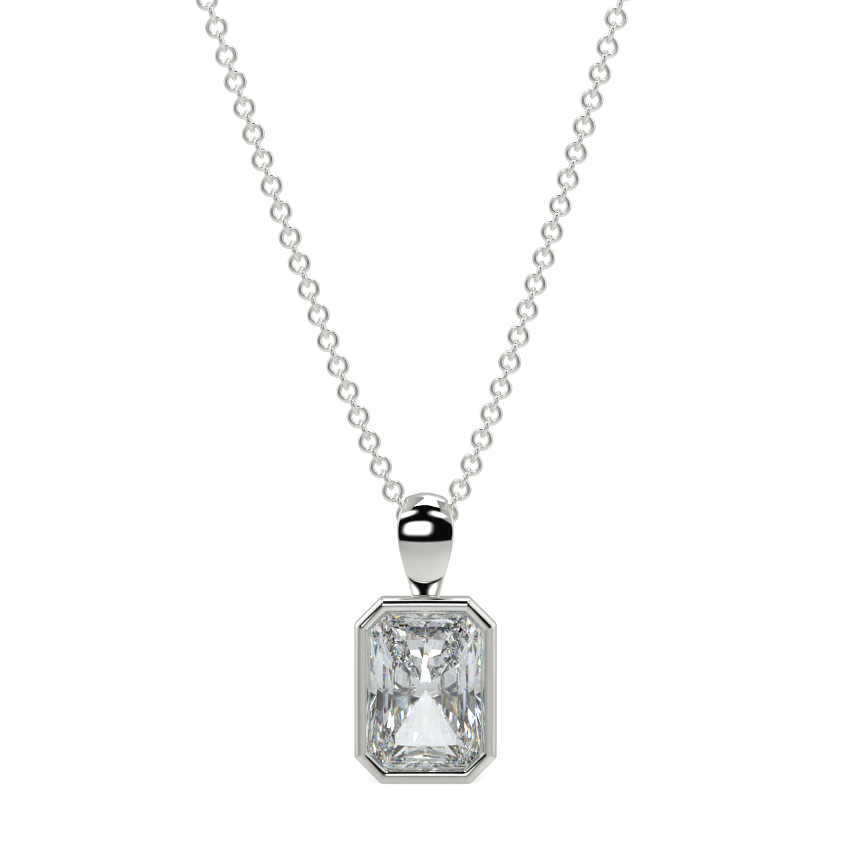 Solitaire Diamond Pendant