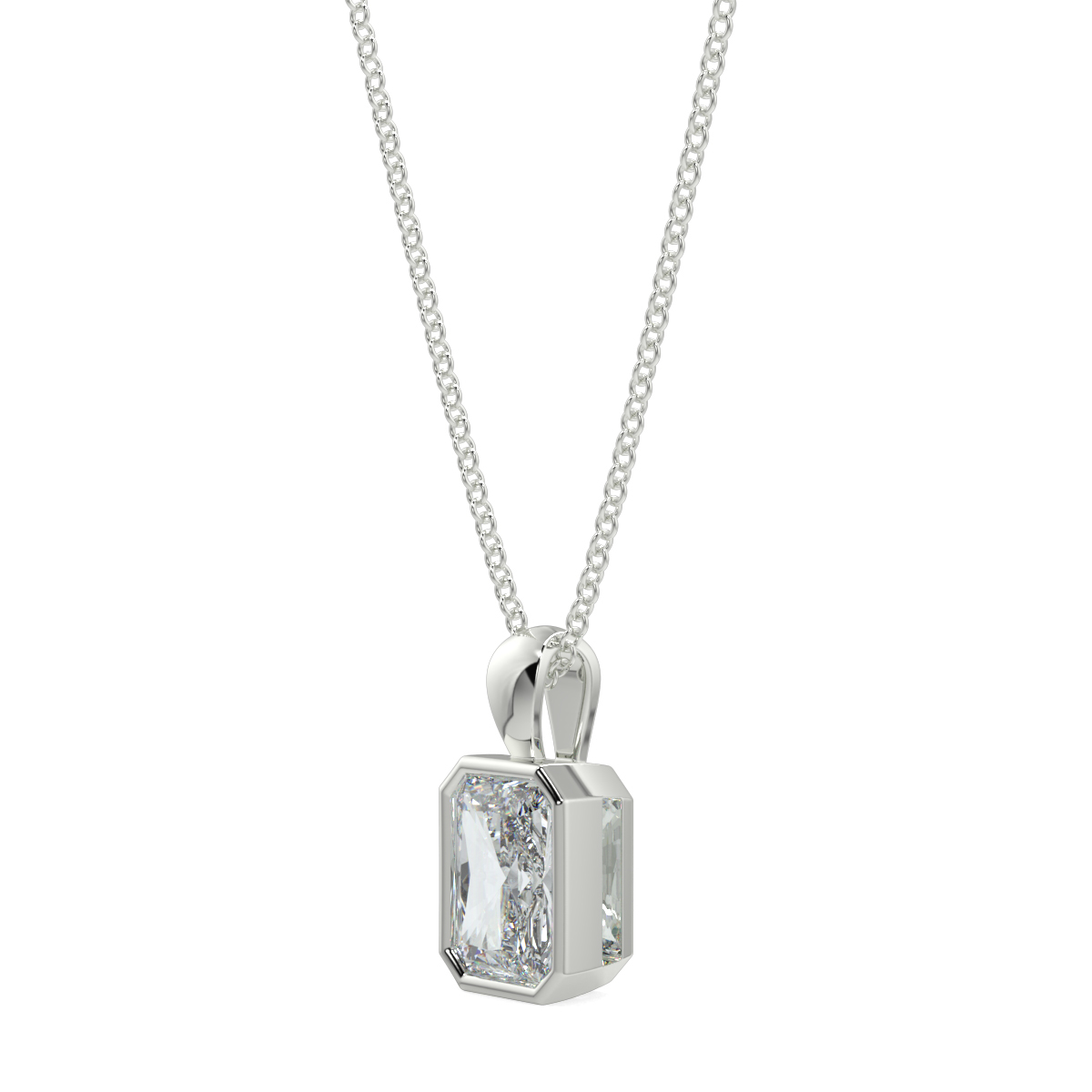 Solitaire Diamond Pendant
