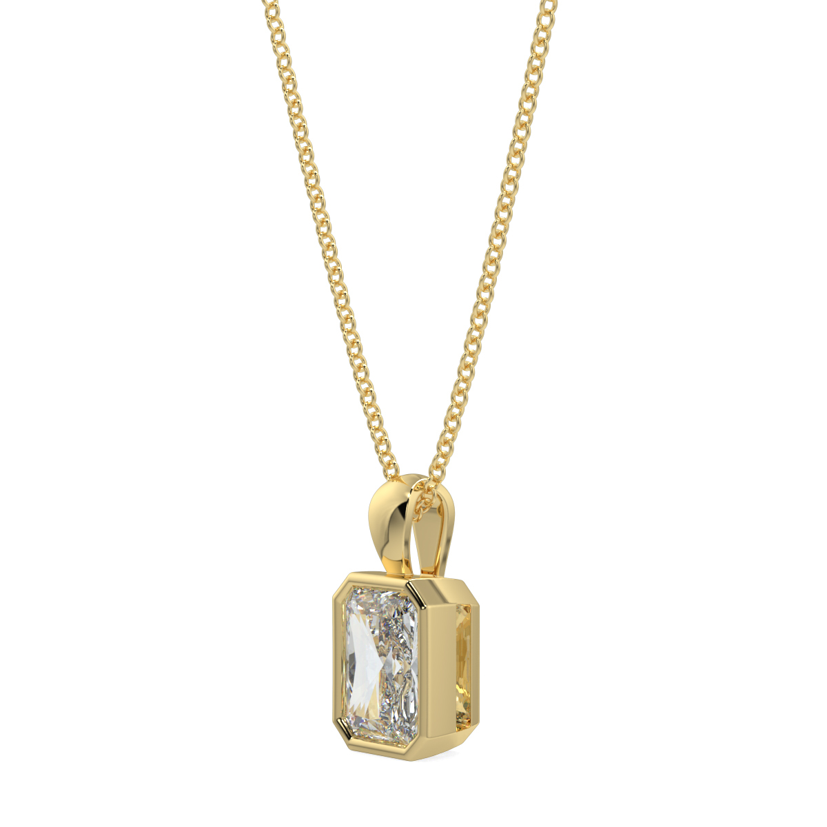 Solitaire Diamond Pendant