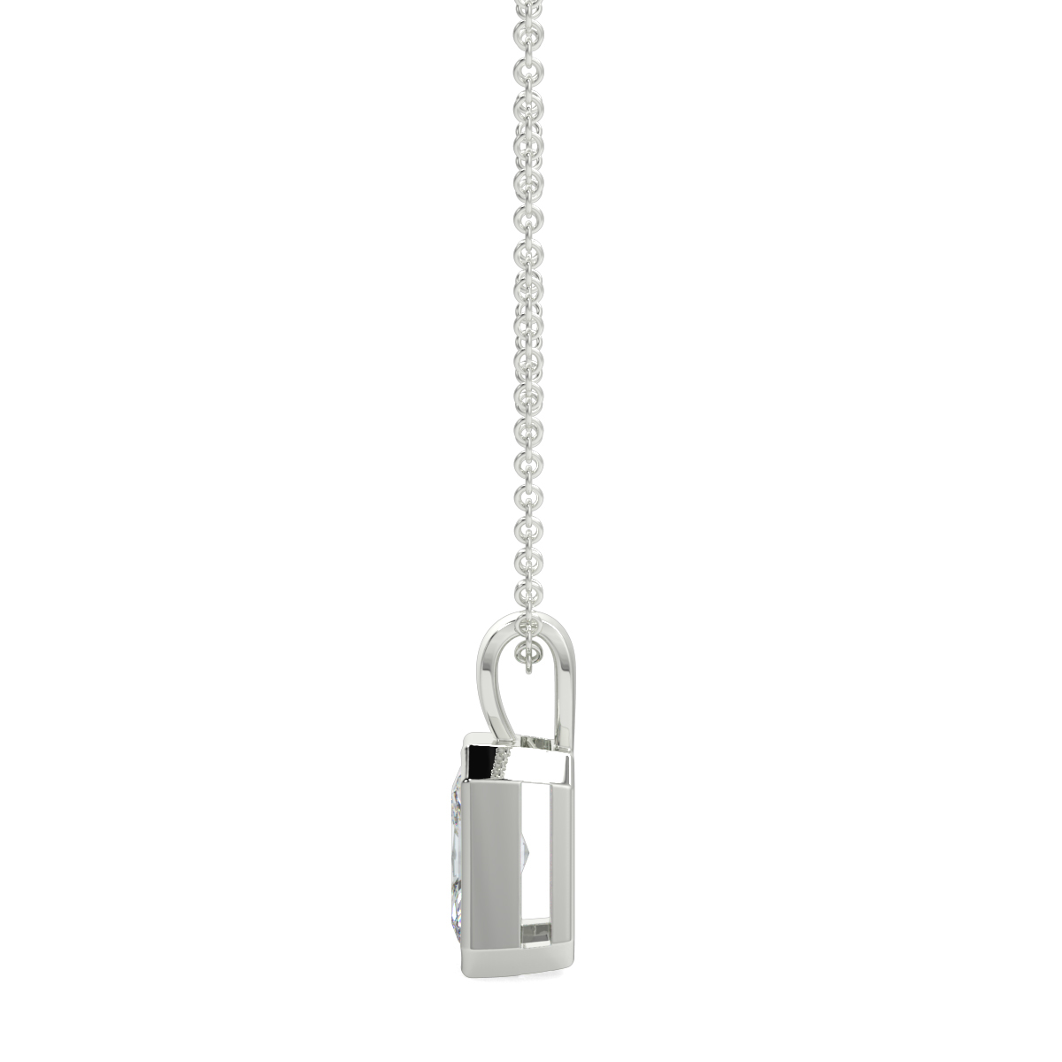 Solitaire Diamond Pendant