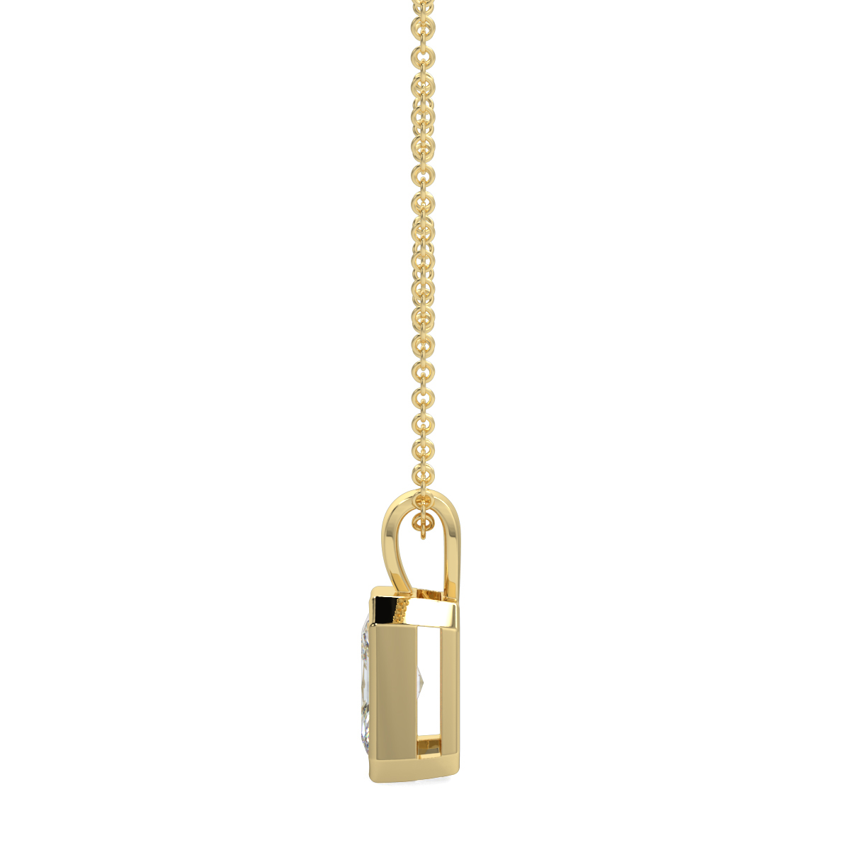 Solitaire Diamond Pendant