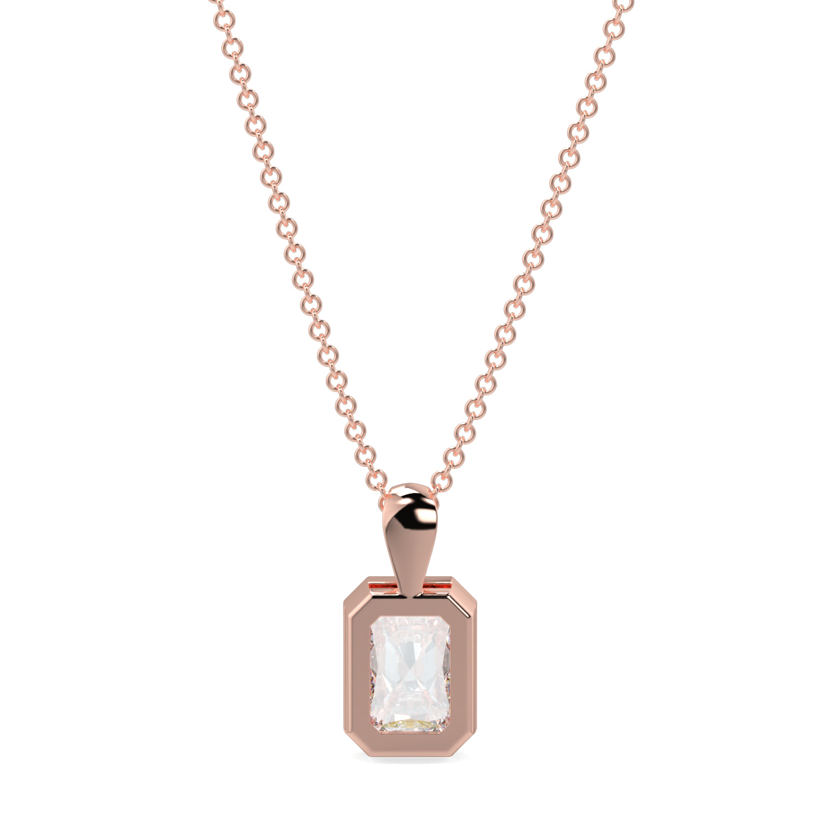 Solitaire Diamond Pendant