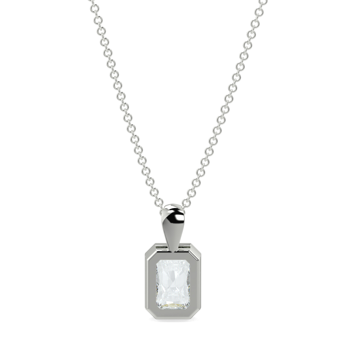 Solitaire Diamond Pendant