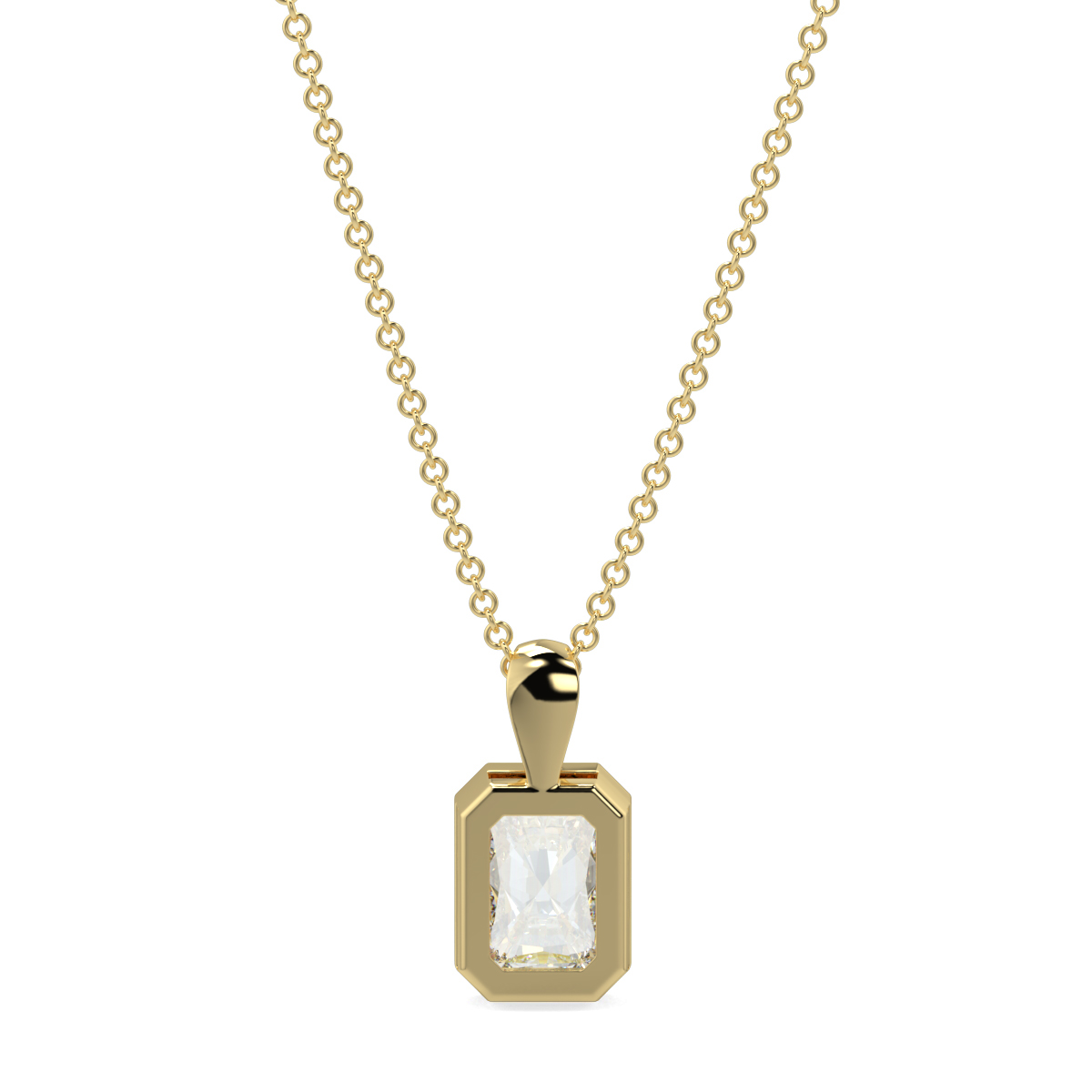 Solitaire Diamond Pendant