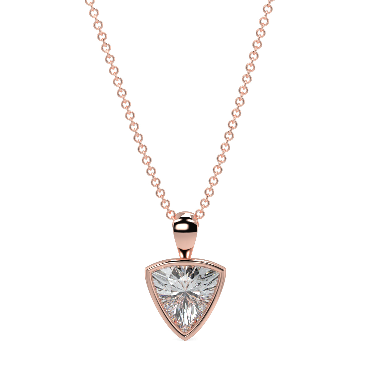 Solitaire Diamond Pendant