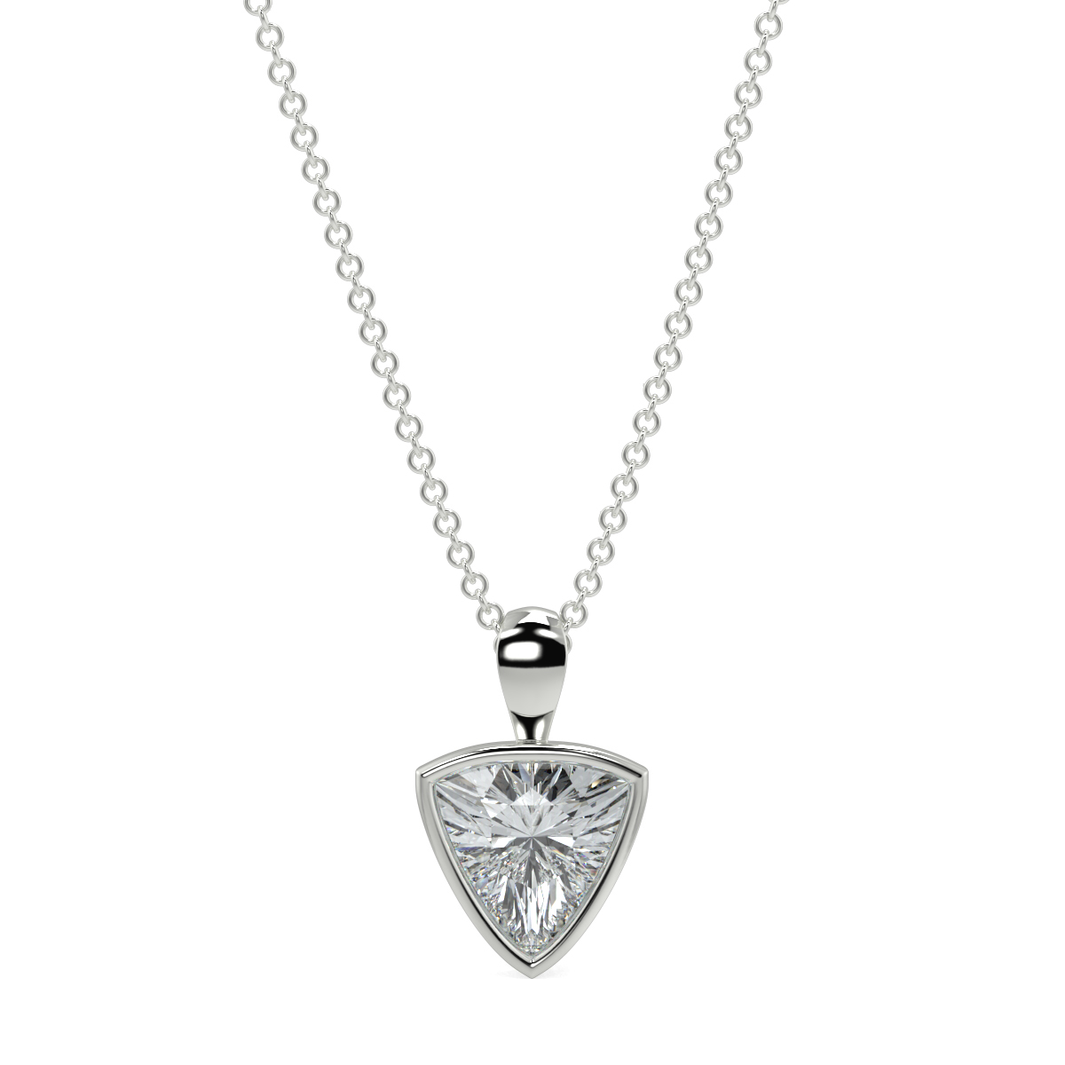Solitaire Diamond Pendant
