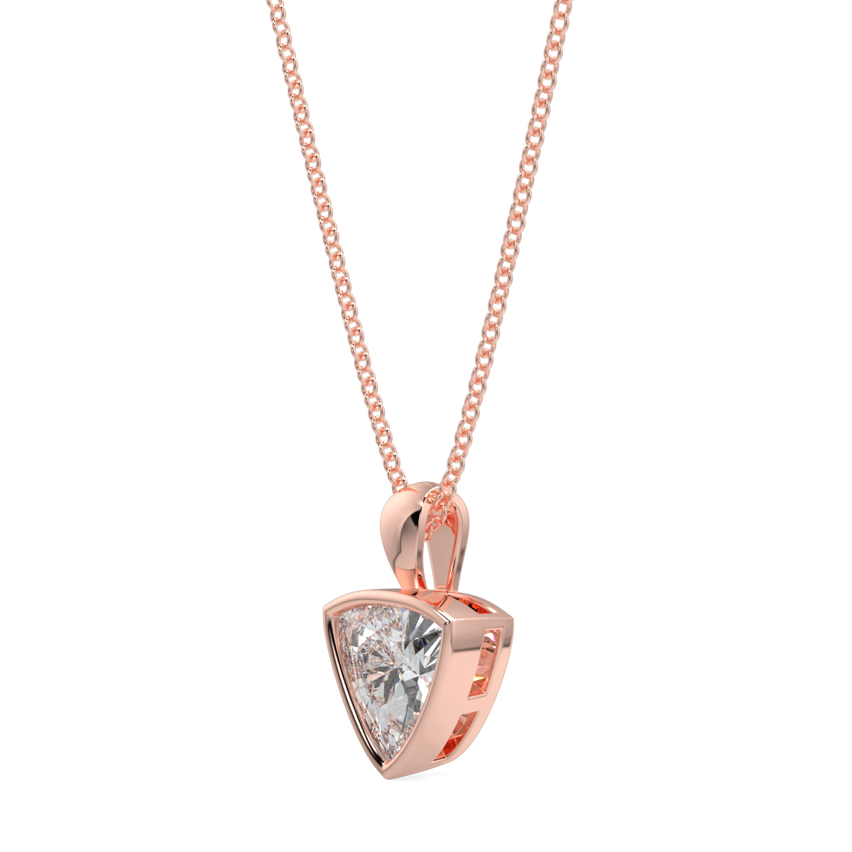 Solitaire Diamond Pendant