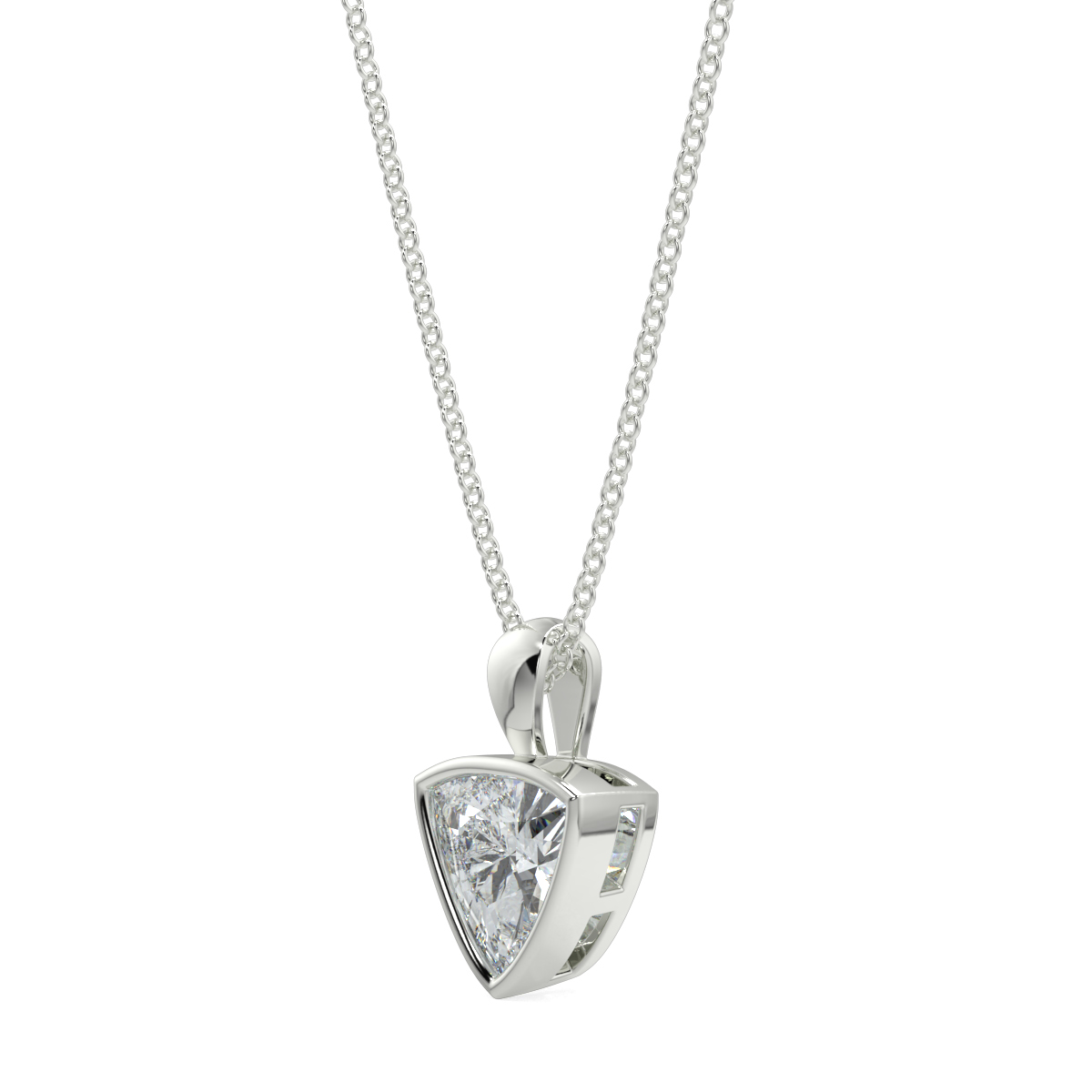 Solitaire Diamond Pendant