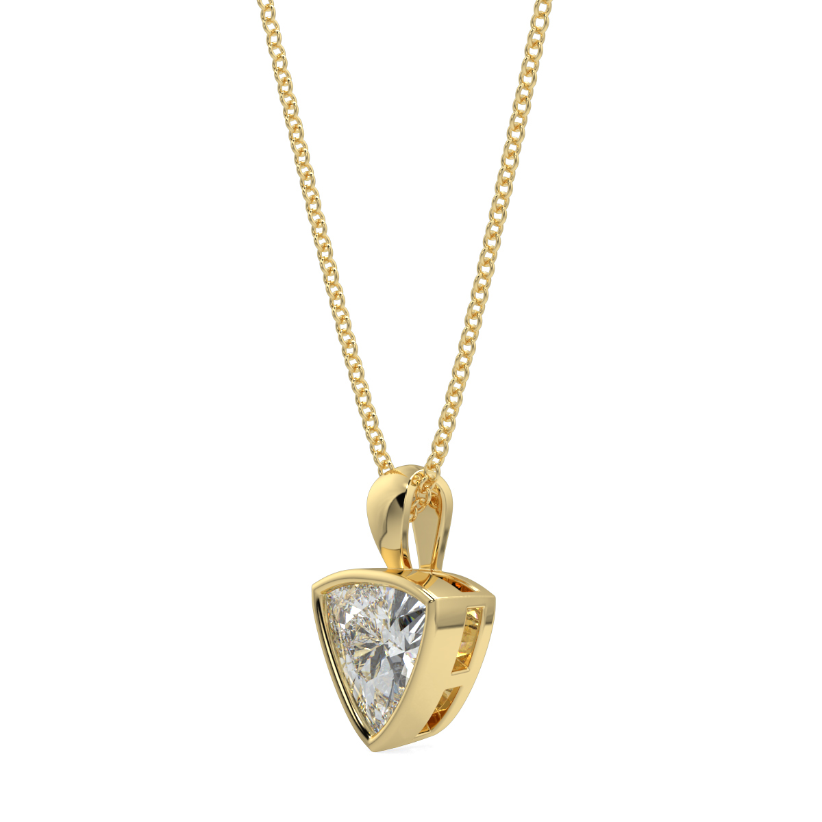 Solitaire Diamond Pendant