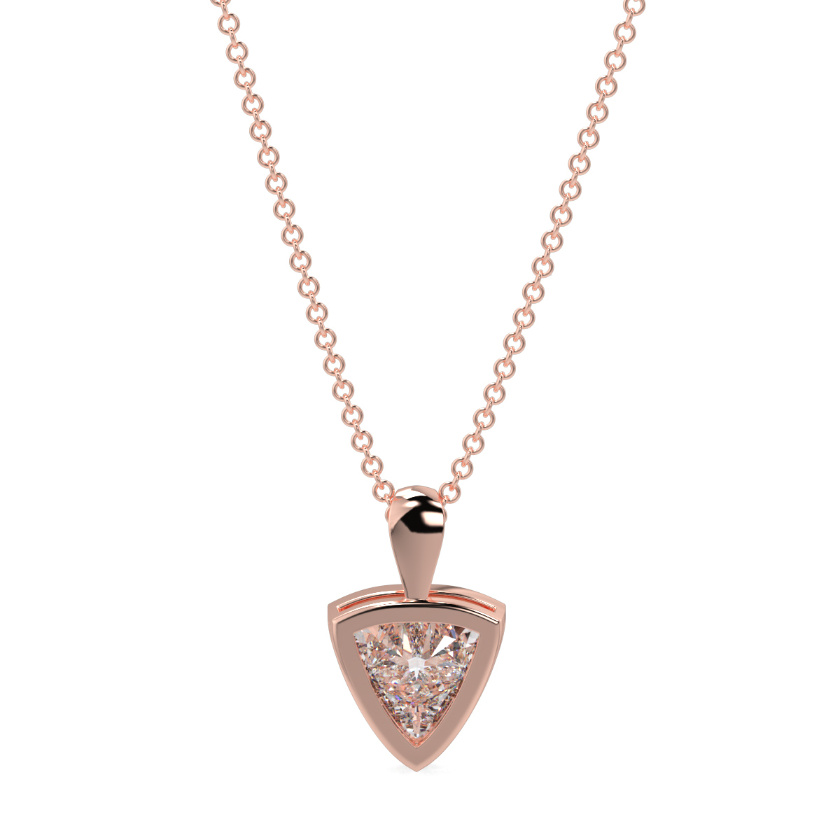Solitaire Diamond Pendant