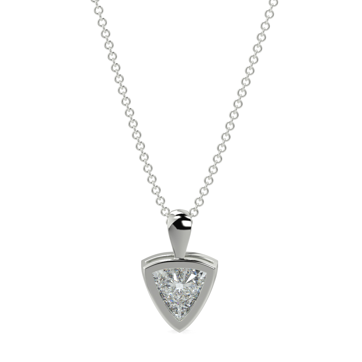 Solitaire Diamond Pendant