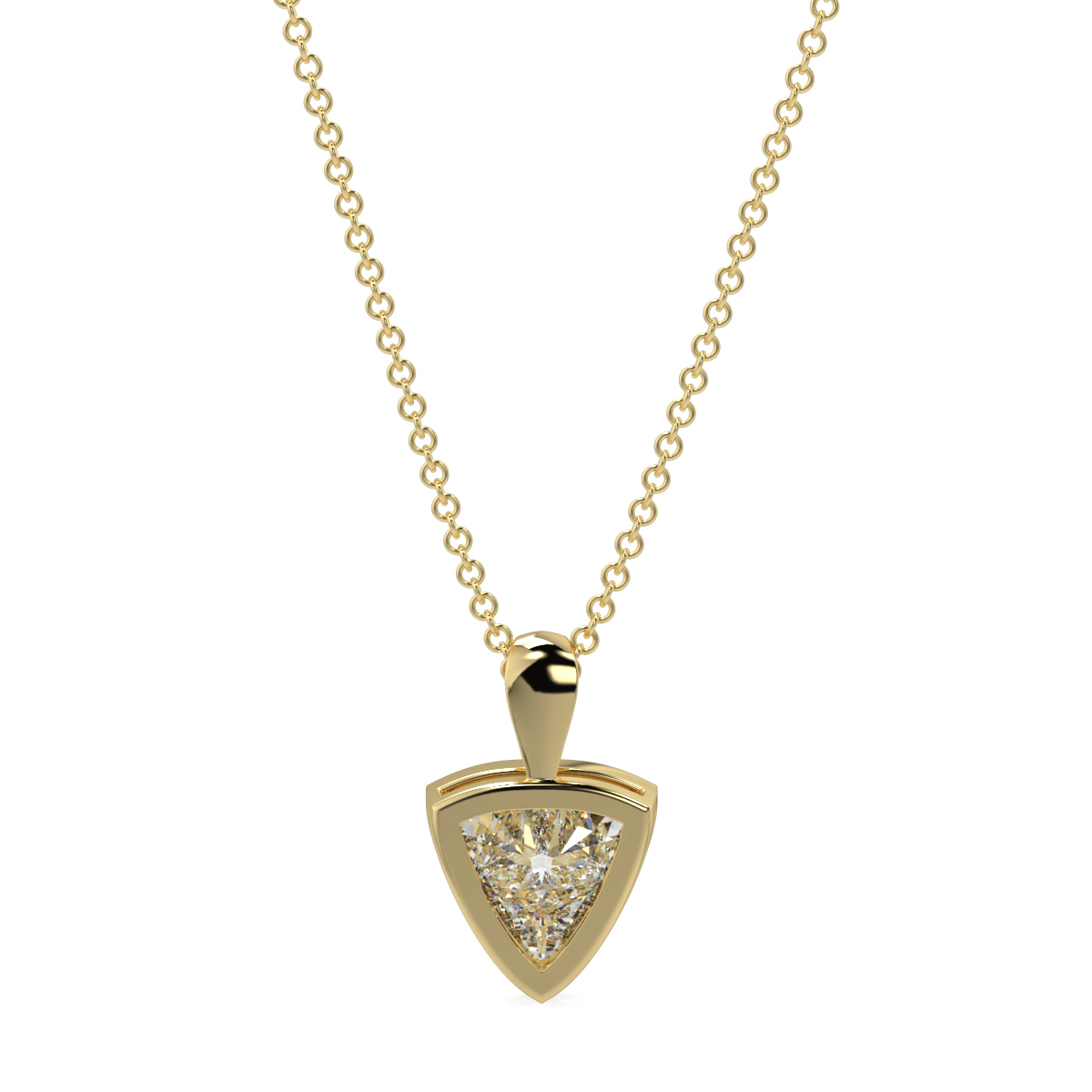 Solitaire Diamond Pendant