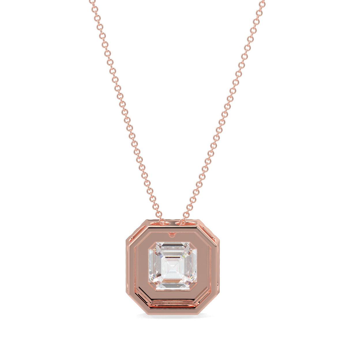 Halo Diamond Pendant