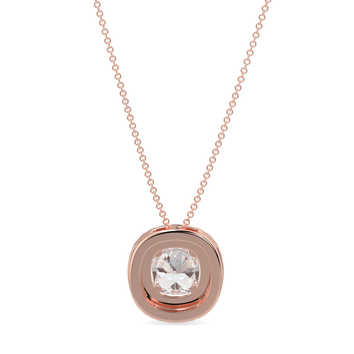 Halo Diamond Pendant