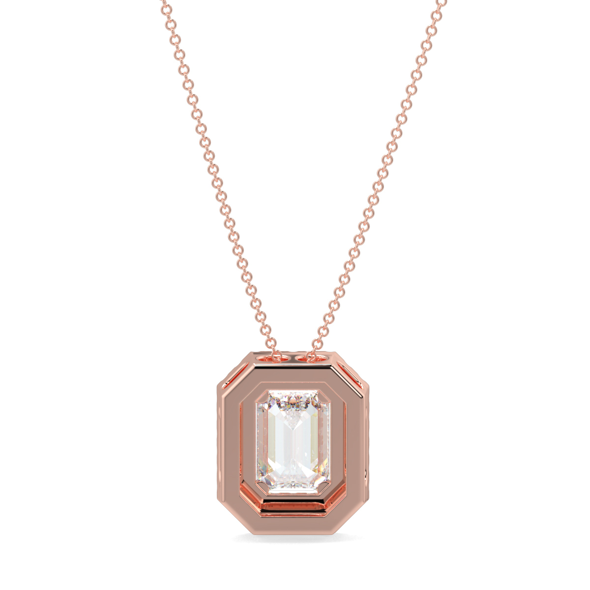 Halo Diamond Pendant
