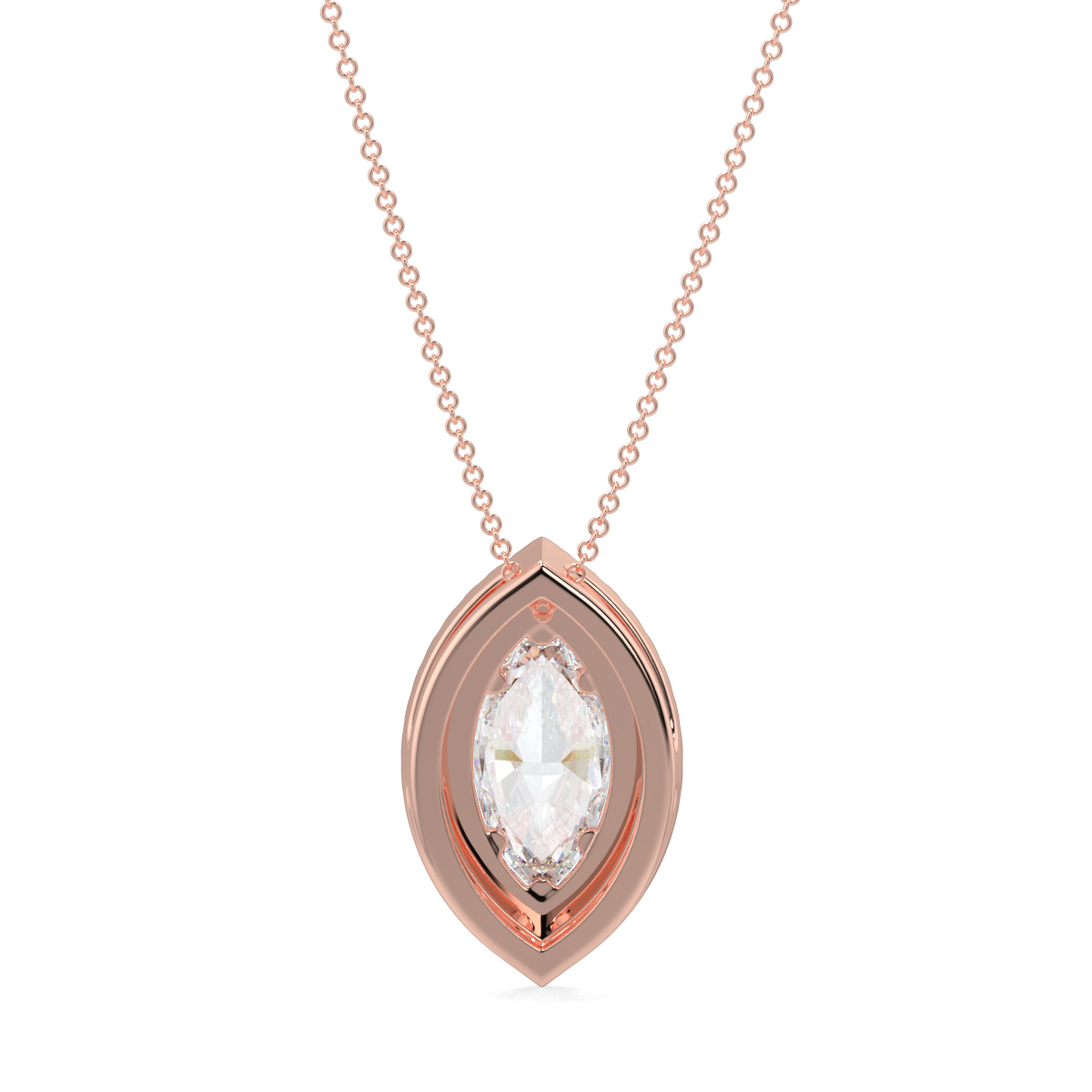 Halo Diamond Pendant