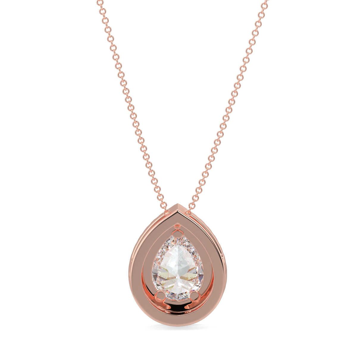 Halo Diamond Pendant