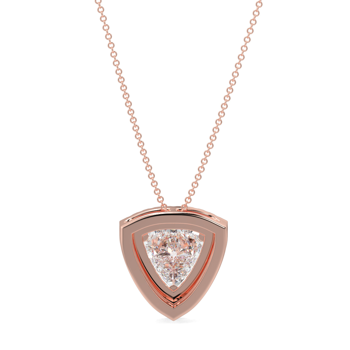 Halo Diamond Pendant